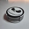 Bộ Đế Lót Ly Đêm Giáng Sinh Kinh Hoàng Cho Halloween - Thumbnail 4
