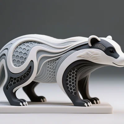 Tượng Dachs Khối Sáu Cạnh