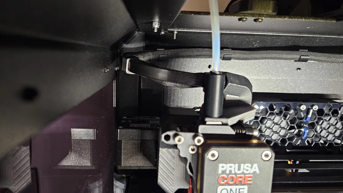 Giải pháp chống xệ dây Extruder cho CORE One MMU3. Chỉ cần Tywrap! - Image 6