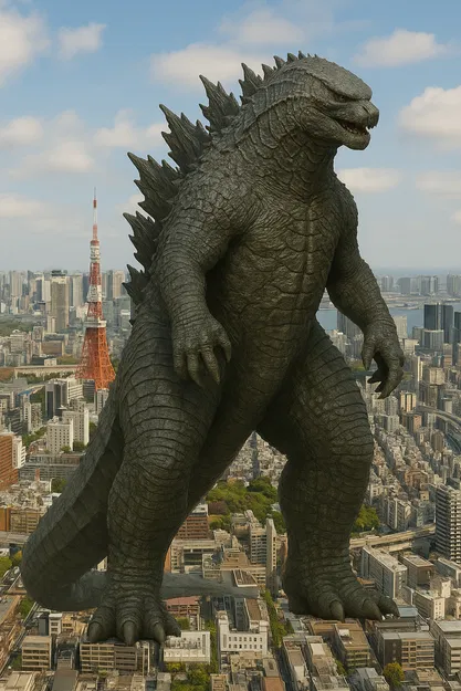 Tượng Godzilla Hùng Vĩ - Image 5