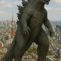 Tượng Godzilla Hùng Vĩ - Thumbnail 5