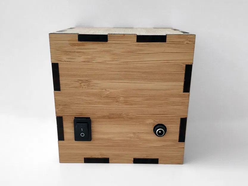 Khối Lập Phương Cá Heo Cắt Laser Đèn LED - Image 6