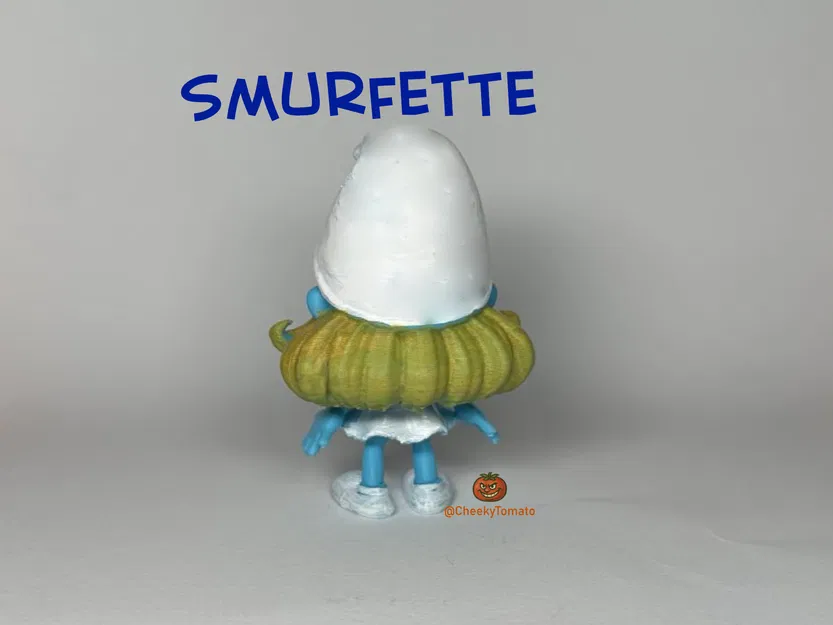 Smurfette DeskBuddy - Mô hình để bàn cực xinh - Image 2