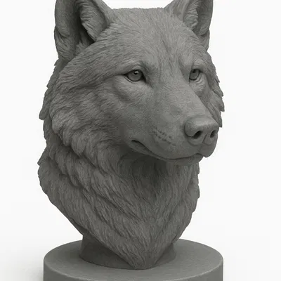 Tượng bán thân Sói