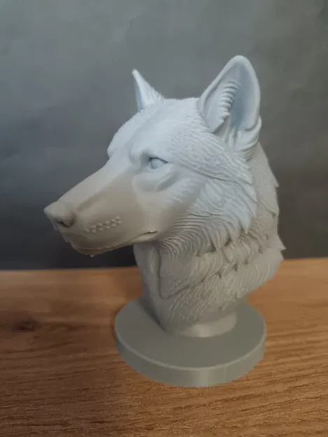Tượng bán thân Sói - Image 5