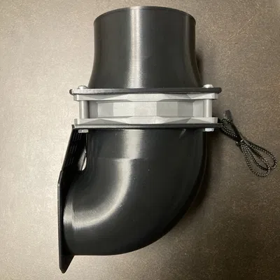 Qidi Q2: Bộ chuyển đổi quạt PC 120mm và ống 4 inch