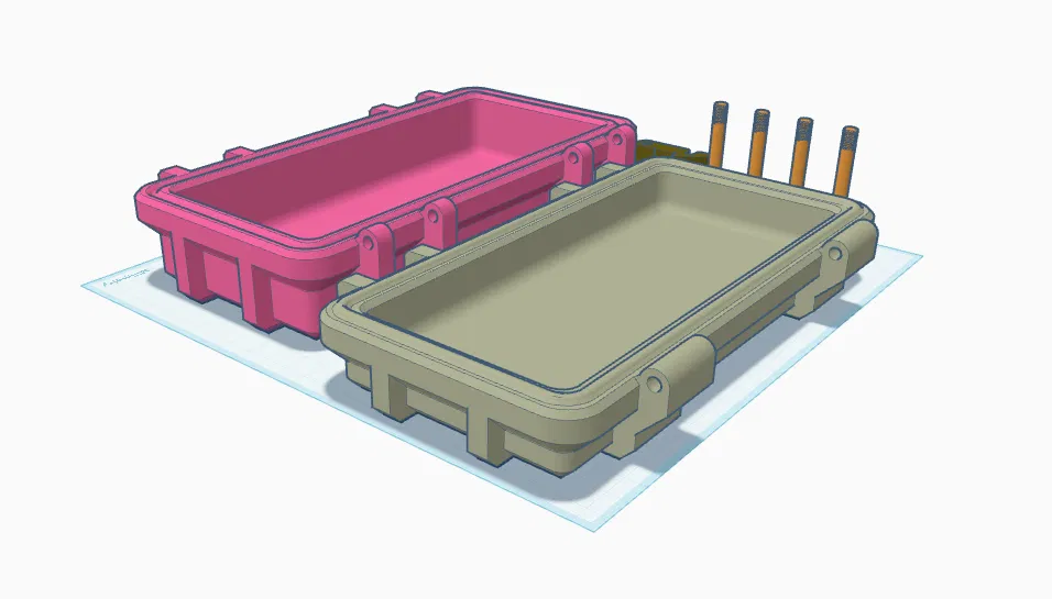 Hộp Cứng Cáp 220mm*130mm*70mm (Thiết Kế Mỏng) - Image 1