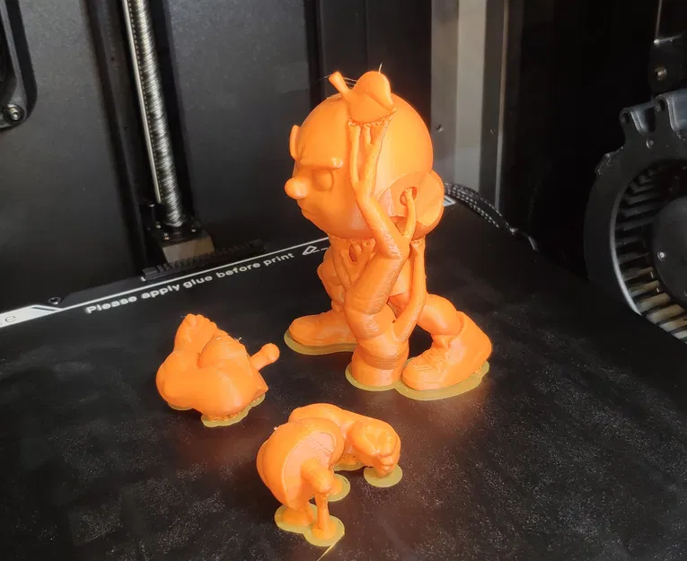 Mô hình "Brainrot udin din din dun có tay cử động" - Image 2