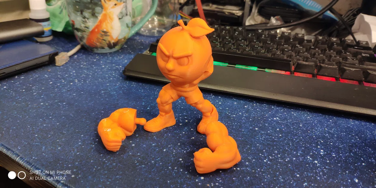 Mô hình "Brainrot udin din din dun có tay cử động" - Image 3