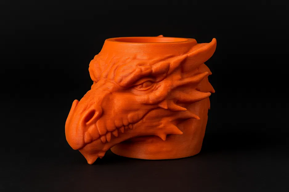 Đầu Rồng – Chỗ Cắm Bút / Cọ Vẽ - Image 1