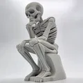 Tượng Bộ Xương Đang Suy Tư - Thumbnail 4
