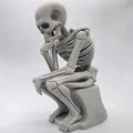 Tượng Bộ Xương Đang Suy Tư - Thumbnail 6