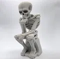Tượng Bộ Xương Đang Suy Tư - Thumbnail 10