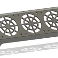 Làm Mát Bổ Sung Cho Biến Tần DEYE 8, 10, 12 KW Phía Trên 45 Độ Với 3 Quạt 120mm - Thumbnail 2