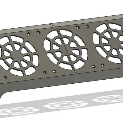 Làm Mát Bổ Sung Cho Biến Tần DEYE 8, 10, 12 KW Phía Trên 45 Độ Với 3 Quạt 120mm