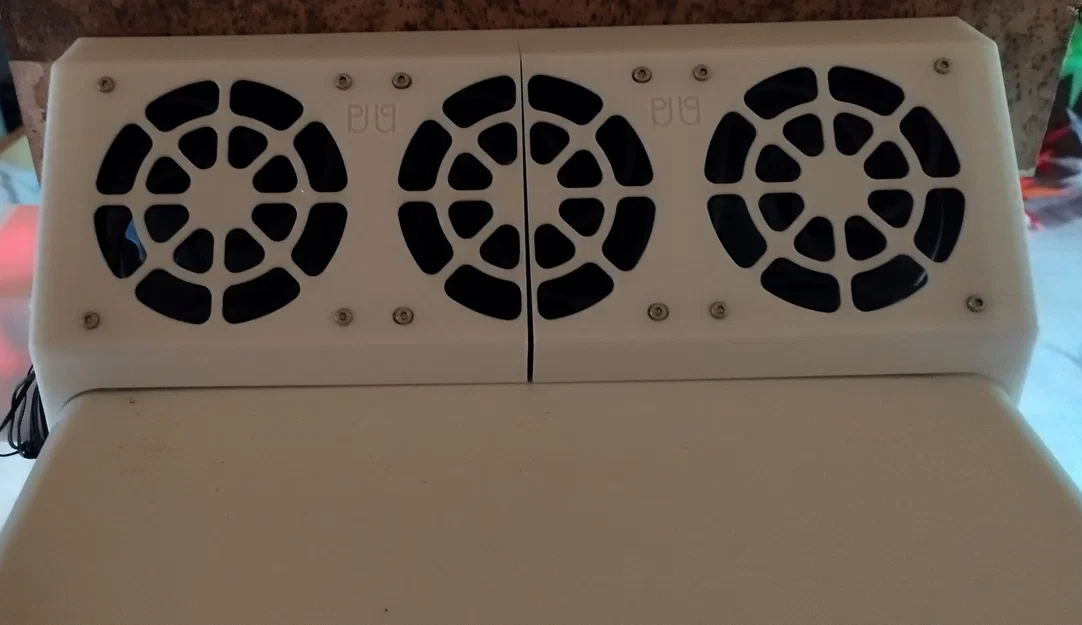 Làm Mát Bổ Sung Cho Biến Tần DEYE 8, 10, 12 KW Phía Trên 45 Độ Với 3 Quạt 120mm - Image 3