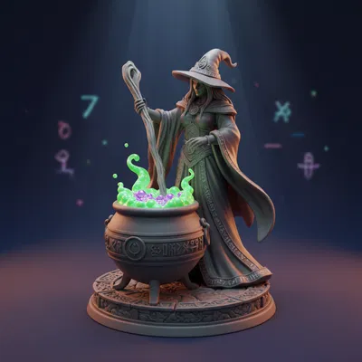 Phù Thủy Giả Kim Bên Vạc