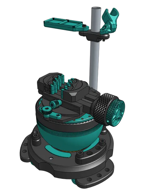 Chế Tạo Lazy Suzan & Kẹp Vise Bánh Răng Hành Tinh Open Ball XL - Image 1