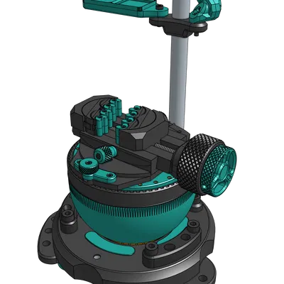 Chế Tạo Lazy Suzan & Kẹp Vise Bánh Răng Hành Tinh Open Ball XL