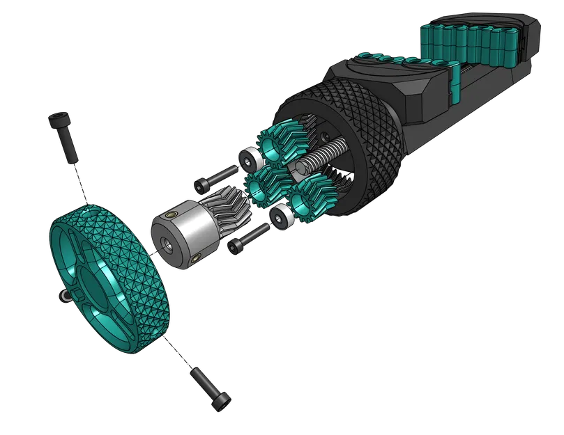 Chế Tạo Lazy Suzan & Kẹp Vise Bánh Răng Hành Tinh Open Ball XL - Image 5