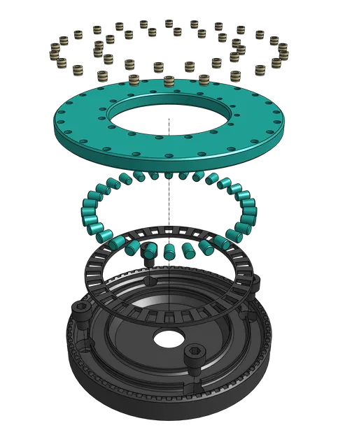 Chế Tạo Lazy Suzan & Kẹp Vise Bánh Răng Hành Tinh Open Ball XL - Image 7