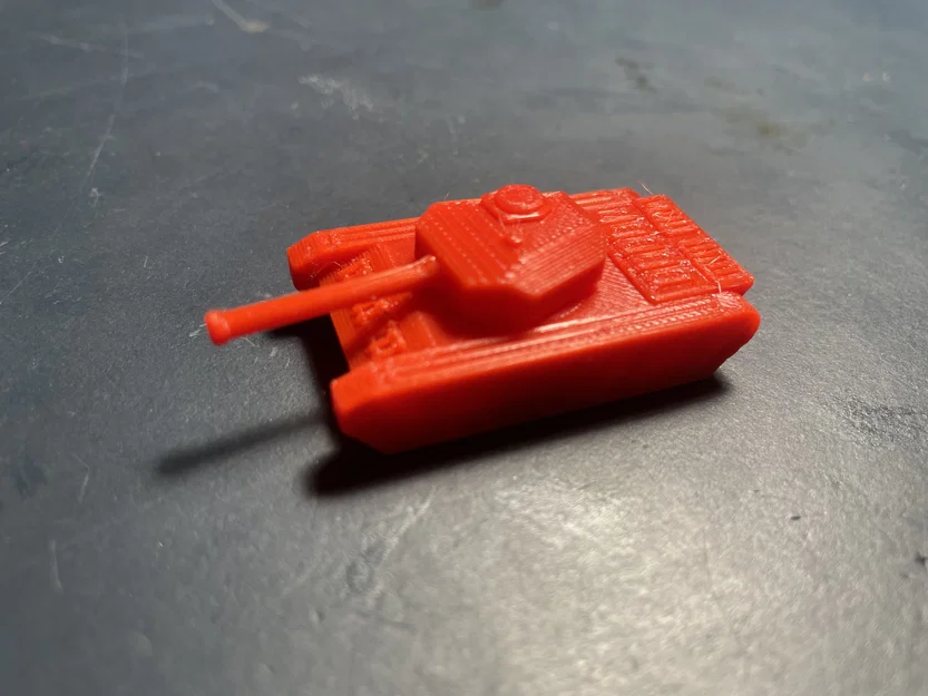Móc khóa xe tăng in dễ dàng - Tiger 1, Centurion (có tháp pháo xoay) - Image 7