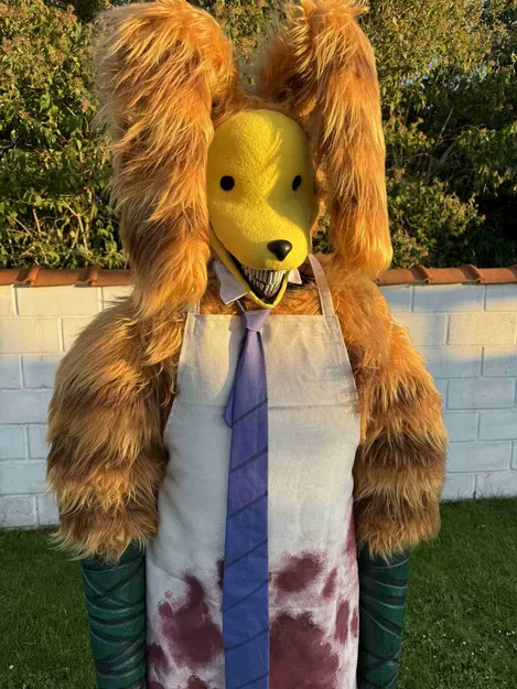 Mặt nạ thỏ bí ngô - Image 1