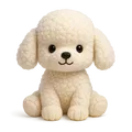 Mô Hình Chó Toy Poodle Dễ Thương - Thumbnail 2