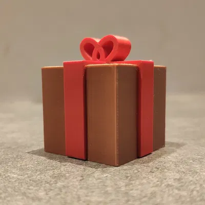 Hộp quà tặng đơn giản - Trang trí Giáng Sinh / Xmas