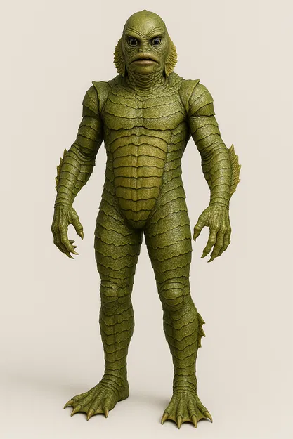 Mô hình Quái vật Đầm lầy Đen (The Creature from the Black Lagoon) - Image 1