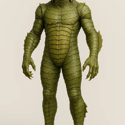 Mô hình Quái vật Đầm lầy Đen (The Creature from the Black Lagoon)