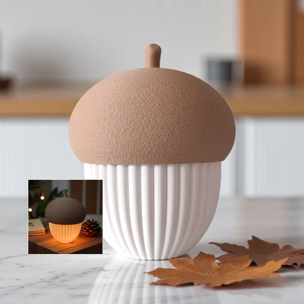 Hộp hạt dẻ sọc (tương thích đèn LED) - Image 1