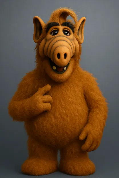 Alf Gordon Shumway - Mô hình 3D - Image 2