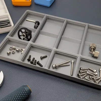 Khay Đựng Linh Kiện - Tương Thích Gridfinity