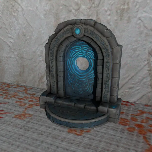 Cổng Sci-fi Cho Wargame - In FDM Không Cần Support - Đồ Chơi DND - Image 1