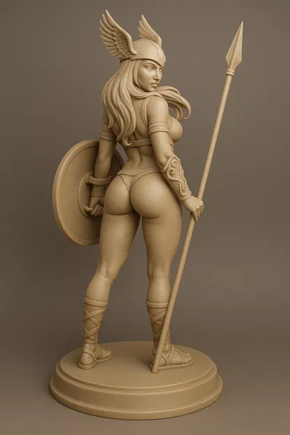 Nữ Chiến Binh Amazon Sexy – Mô Hình Sơn Phết - Image 1