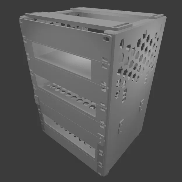 Tủ Rack Server 10 inch Module Hóa - Image 2