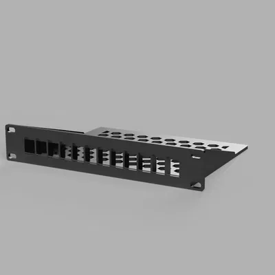 Giá Đỡ Máy Chủ "Modular 10" Inch - 1U 12 Cổng Keystone