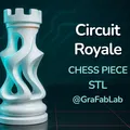 Mô Hình Cờ Vua "Circuit Royale "Rook"" - Thumbnail 1