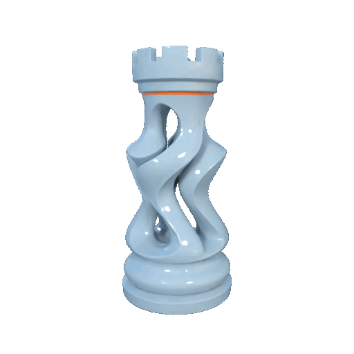 Mô Hình Cờ Vua "Circuit Royale "Rook""