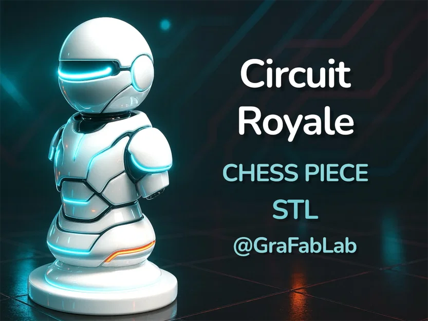 Mô Hình Tốt Cờ Vua "Circuit Royale" - Image 1