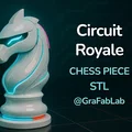 Chiến Mã "Circuit Royale" - Quân Cờ Vua - Thumbnail 1