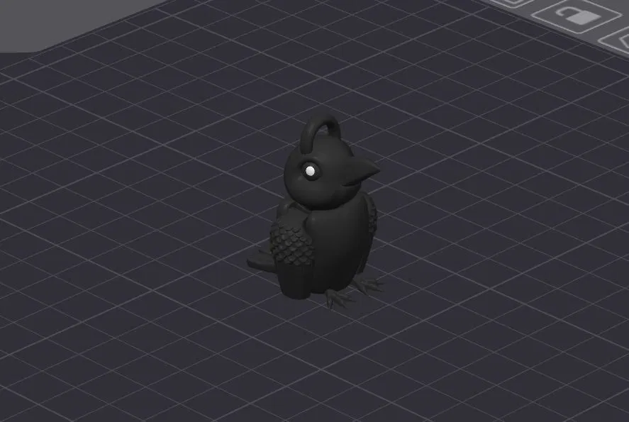 Quạ - Móc Khóa Nhân Hình Khớp Nối - Image 9