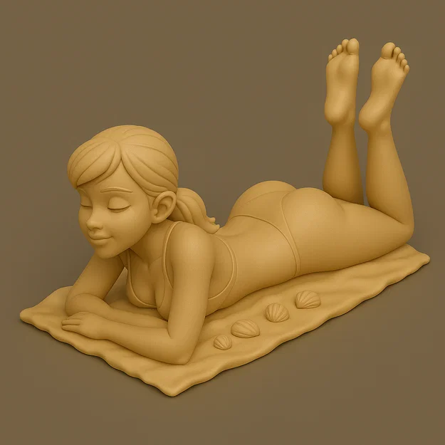 Giá Đỡ Điện Thoại Cô Gái Mơ Màng - Image 1