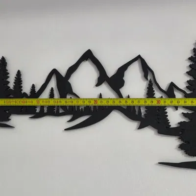 Tranh Treo Tường Núi & Cây Thông