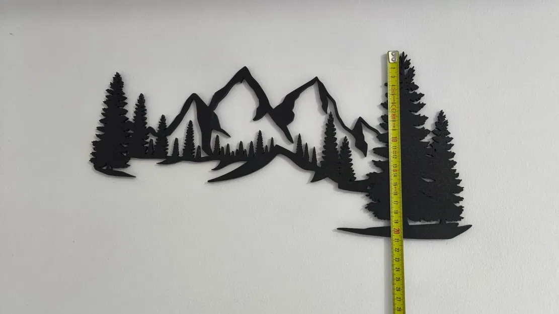 Tranh Treo Tường Núi & Cây Thông - Image 3