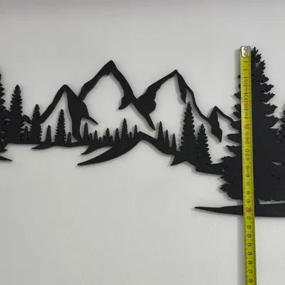 Tranh Treo Tường Núi & Cây Thông