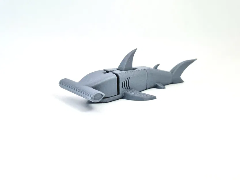 Cá Mập Búa Hàm Mở Linh Hoạt (Flexi Jaw Hammerhead Shark) - Image 2