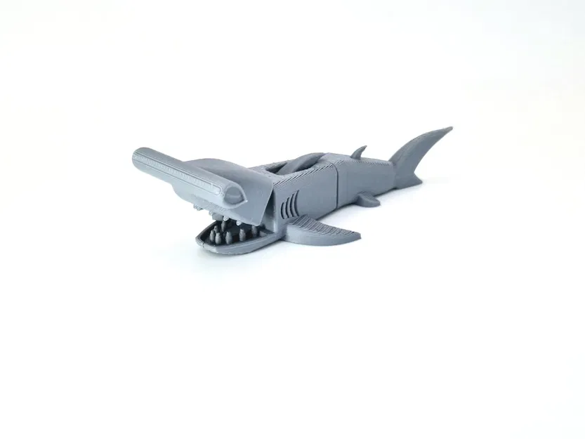 Cá Mập Búa Hàm Mở Linh Hoạt (Flexi Jaw Hammerhead Shark) - Image 3