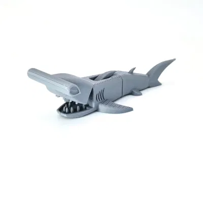 Cá Mập Búa Hàm Mở Linh Hoạt (Flexi Jaw Hammerhead Shark)